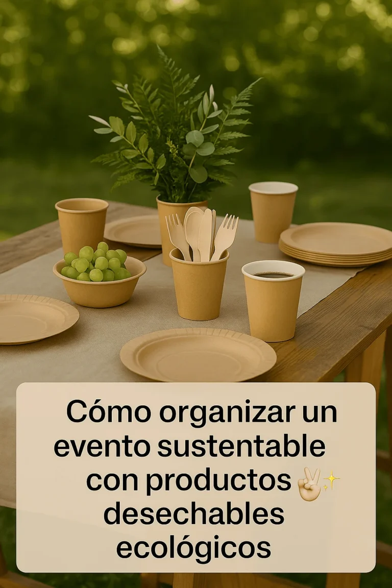 productos desechables ecológicos