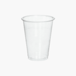 Vaso plástico transparente para bebidas frías