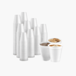 Vaso térmico de plumavit para bebidas calientes y frías