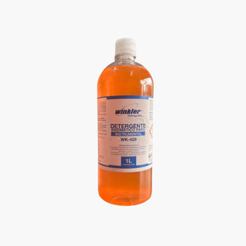botella de litro de detergente enzimático