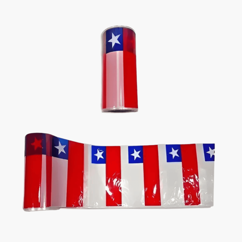 banderin-chileno rollos de banderín plásticos chilenas para fiestas patrias