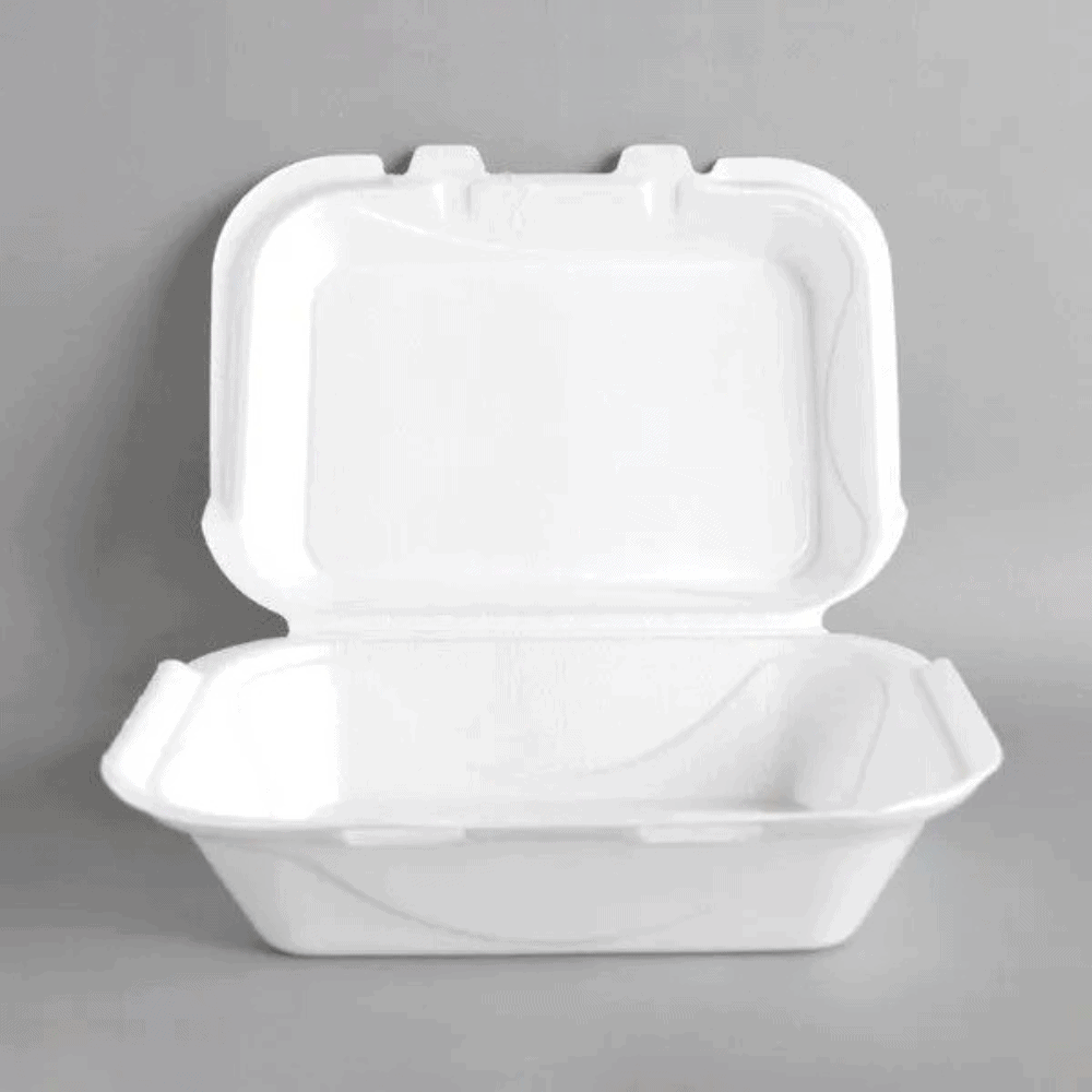 nvase porta colación 205 sin división de plumavit PS. Contenedor térmico ideal para transportar alimentos fríos o calientes, manteniendo su temperatura. Perfecto para restaurantes, casinos y delivery.