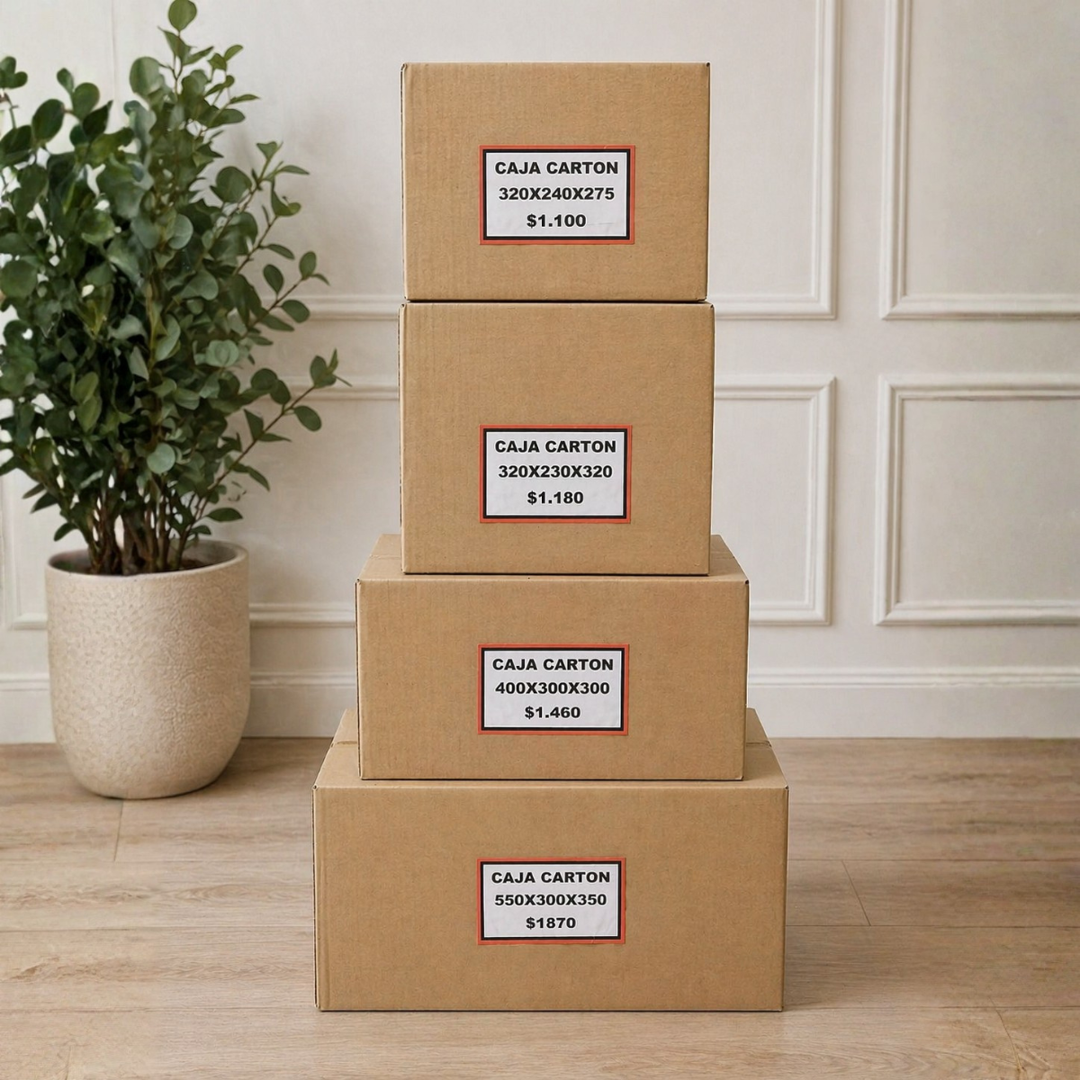 Cajas de Cartón para Envíos y Embalaje en Varias Medidas